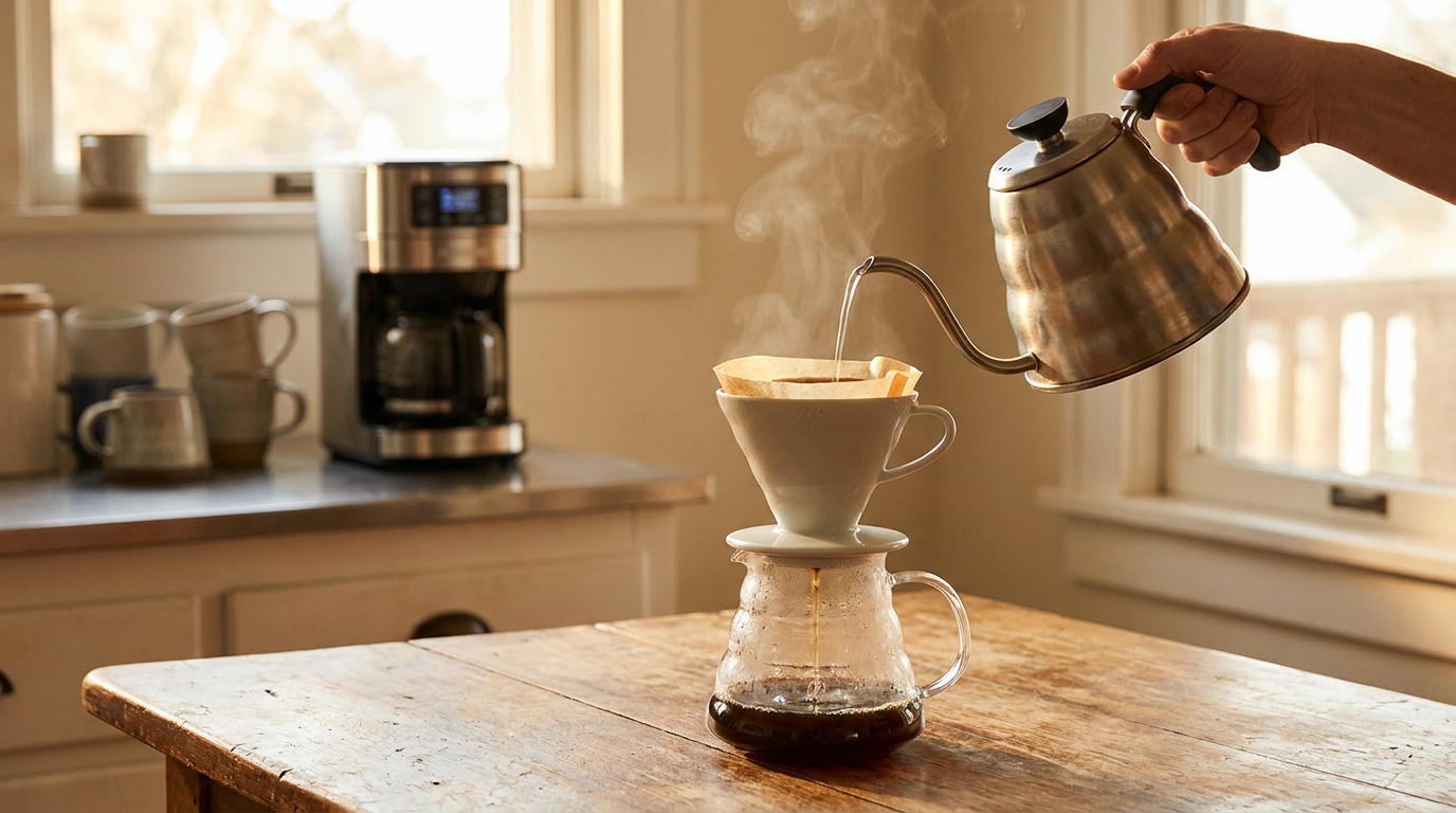 V60 ve Chemex ile manuel demleme kurulumu