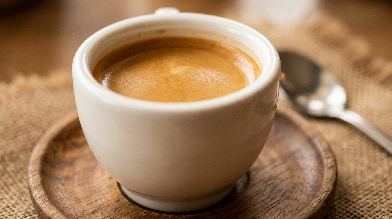 İdeal yuvarlak ve kalın duvarlı espresso fincanı