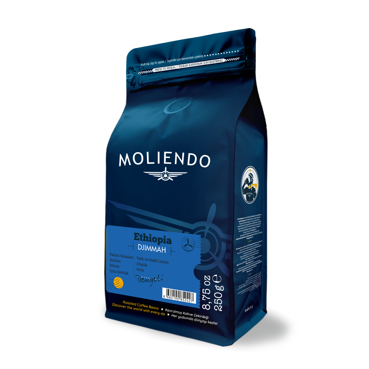 Moliendo Ethiopia Djimmah 250 g