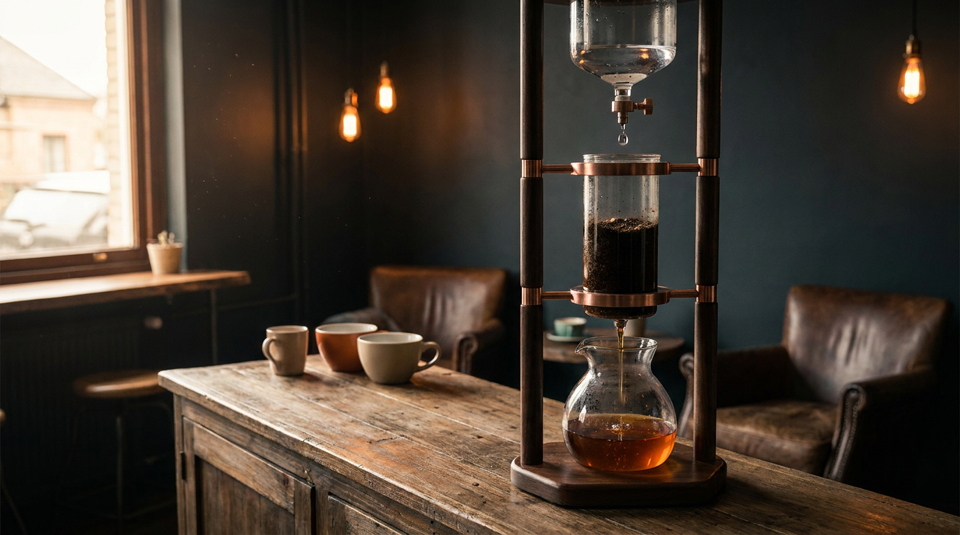 Kule tipi cold drip ekipmanı damla damla