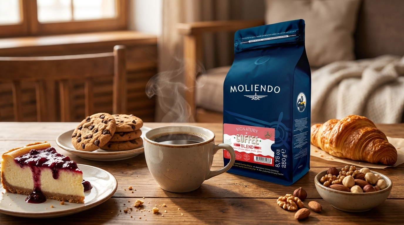 Filtre kahve ve eşlikçileri, Moliendo Signature blend
