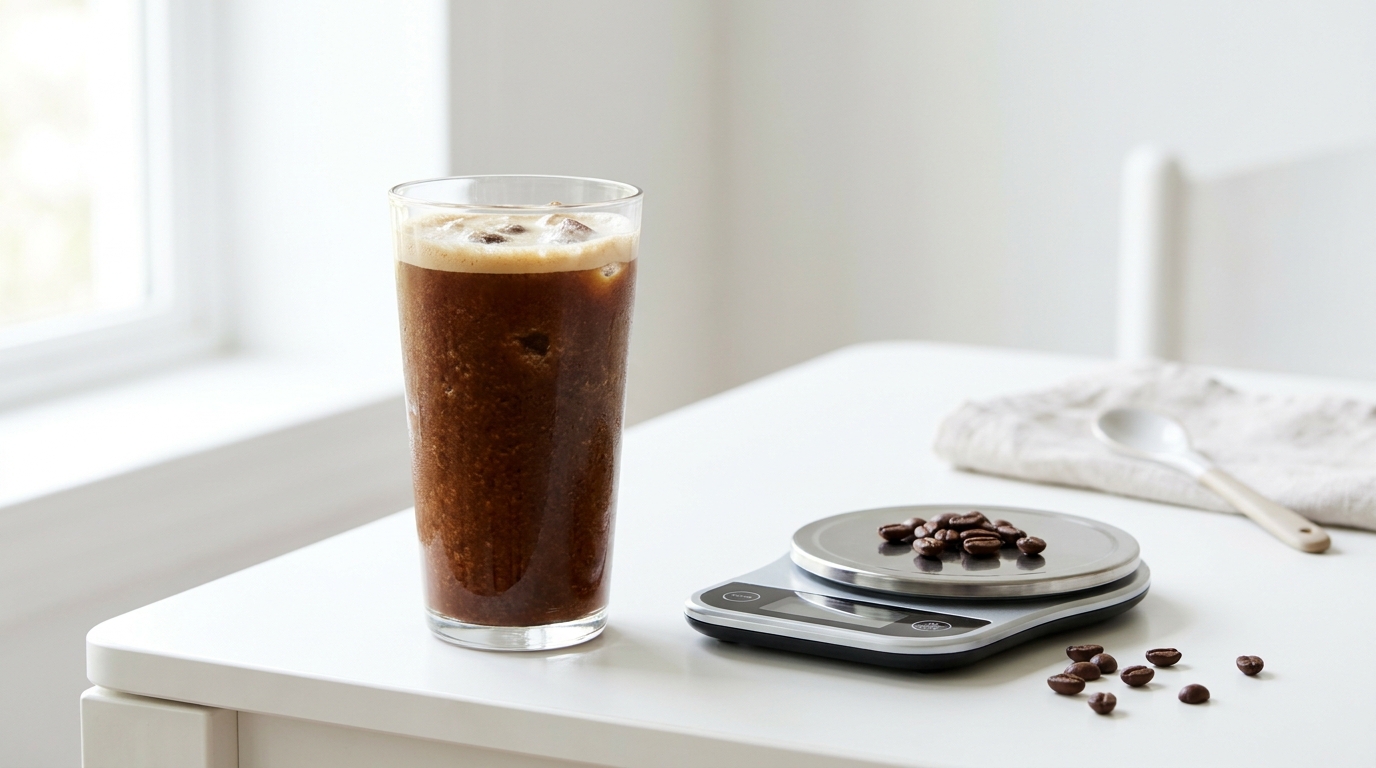 Sade şekersiz frappe