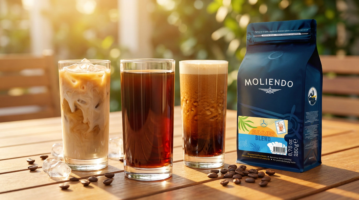 Soğuk kahve türleri ve Moliendo Breakfast Filter Coffee Blend