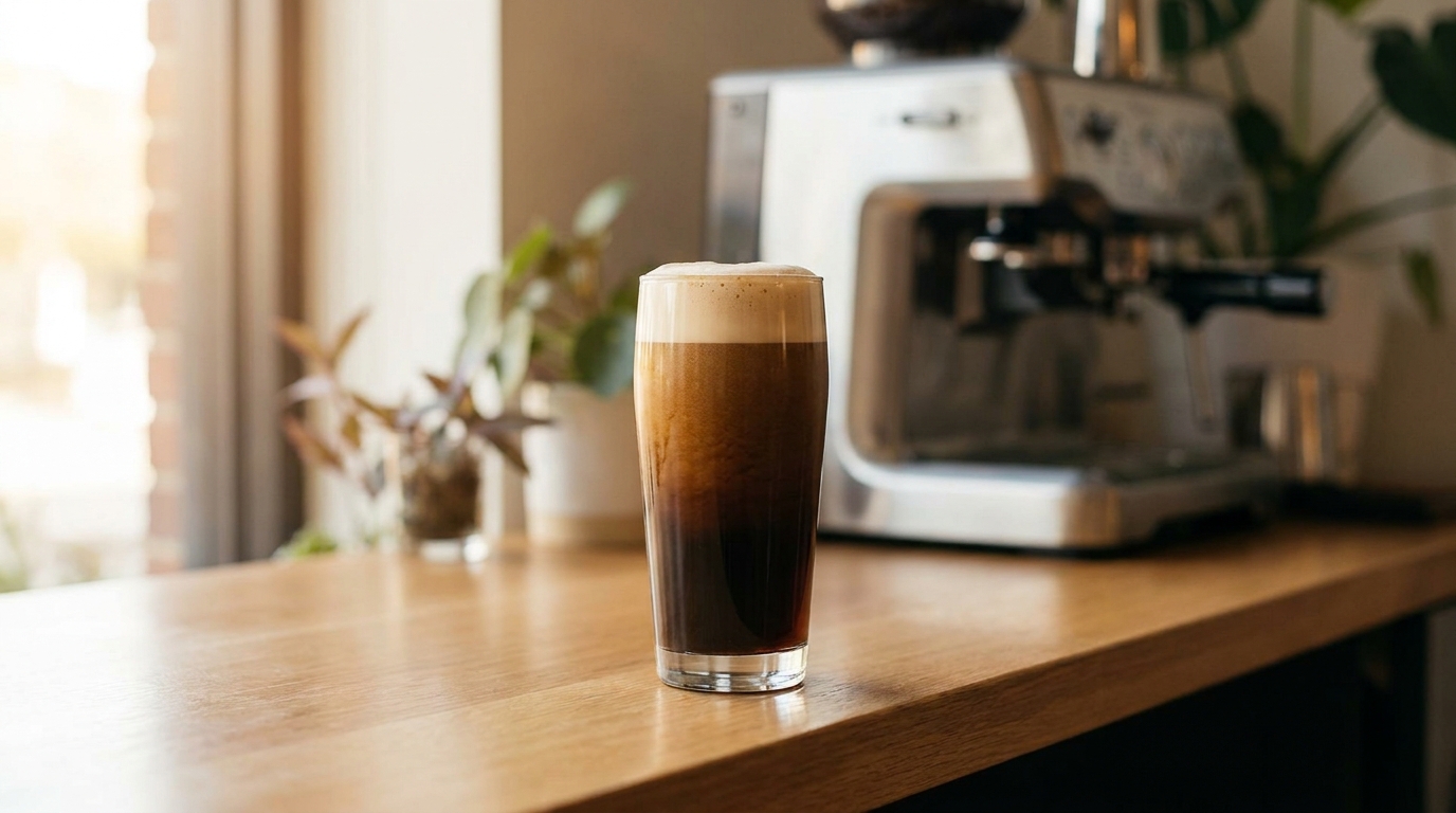 Kremsi köpüklü nitro cold brew kahve