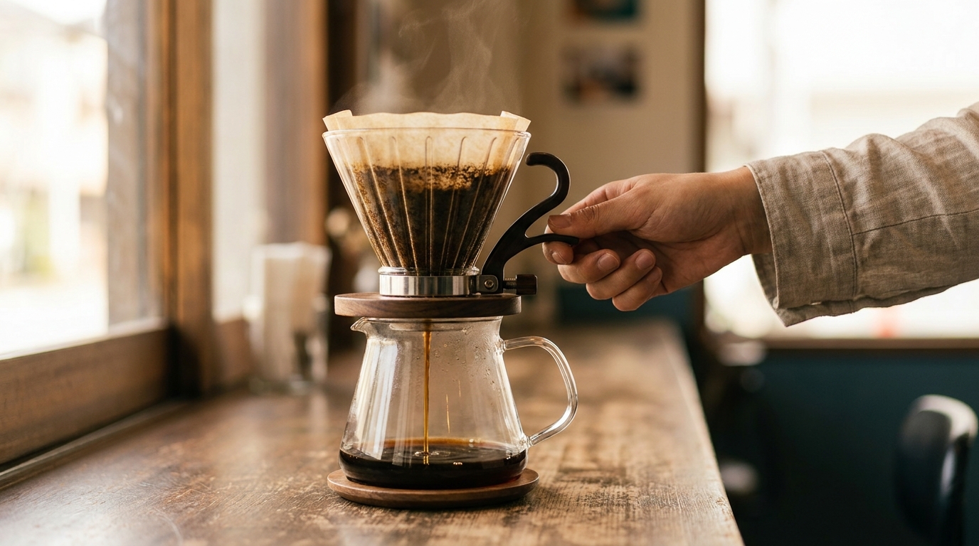 Valf sistemli hibrit dripper ile immersion ve süzme birleşimi