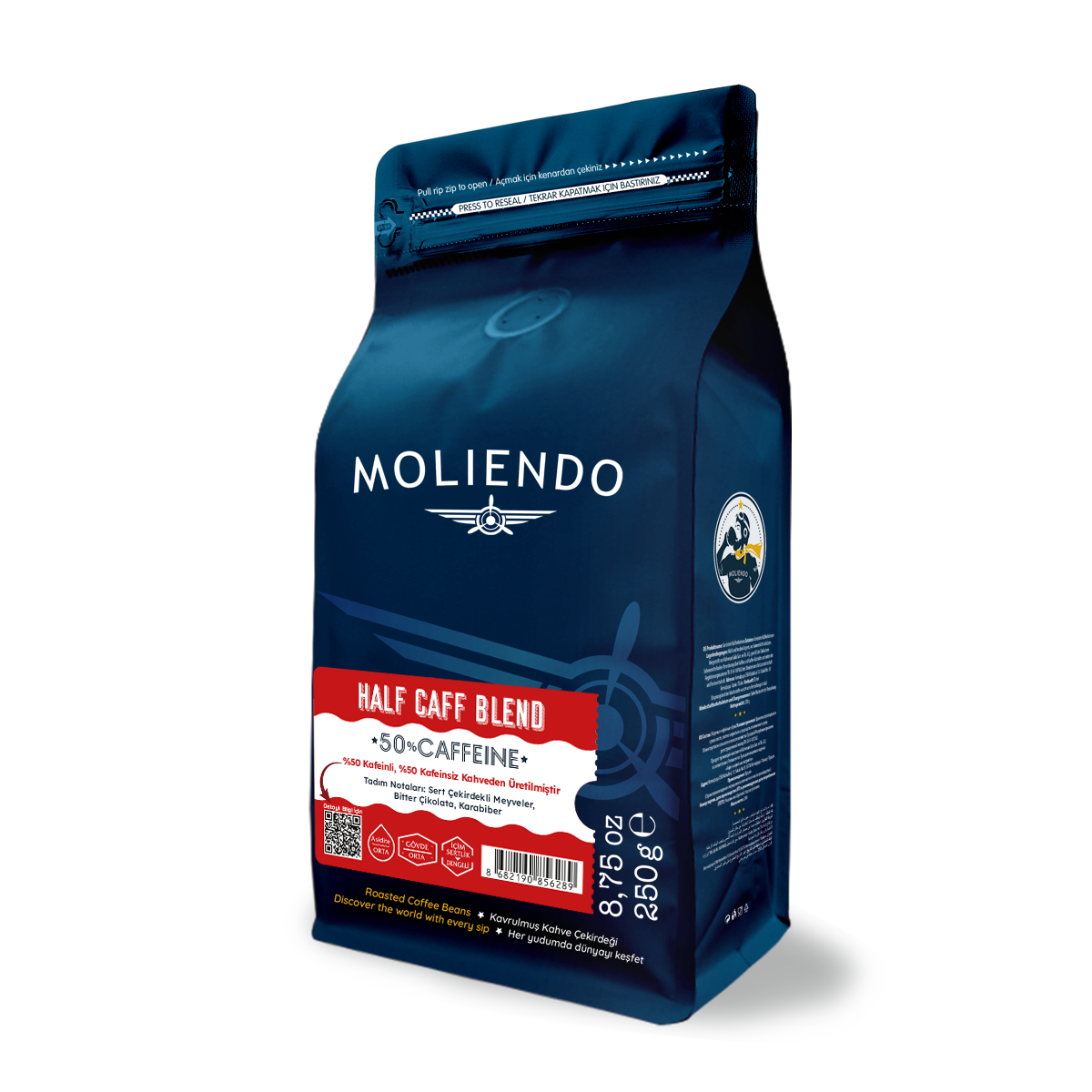 Moliendo Half Caff %50 Kafeinli Blend 250 g