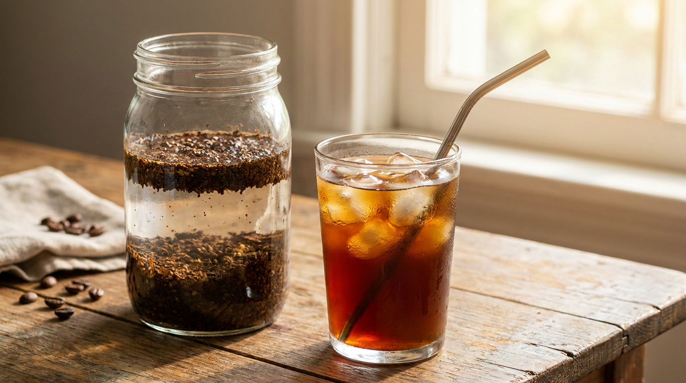 Cold brew soğuk demleme süreci